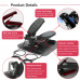 OSCHF Portable Stair Stepper Fitness Equipment with LCD Monitor for Exercise