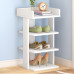 ANFYI Freestanding Entryway Wooden Shoes Rack Tower