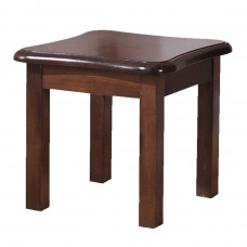 AEONLEAF Solid Wood Square Low Stool for Home Daily Life