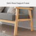 ANFYI Modern Style Solid Wood Frame Fabric Sofa