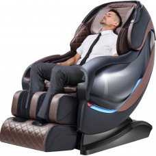 TEAMOR Shiatsu Luxury Massage Chair - 2022 Latest Technology Recliner Massager, Full-Body Immersive Zero Gravity Large Interstellar Space Capsule, Brown
